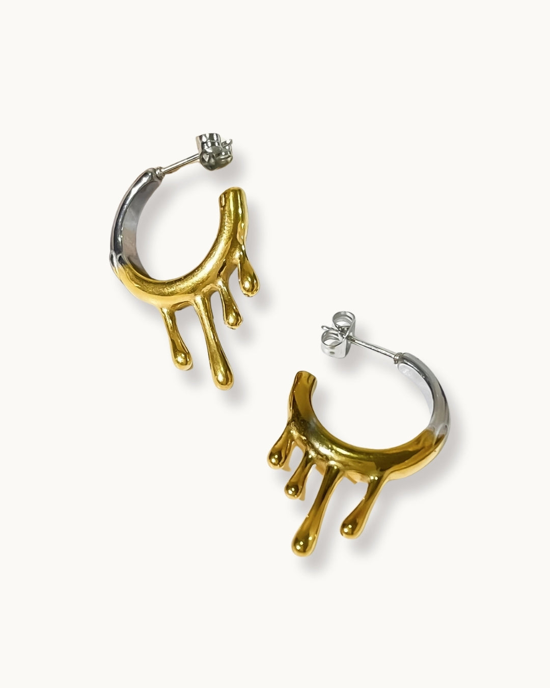 Liquid Gold Hoops