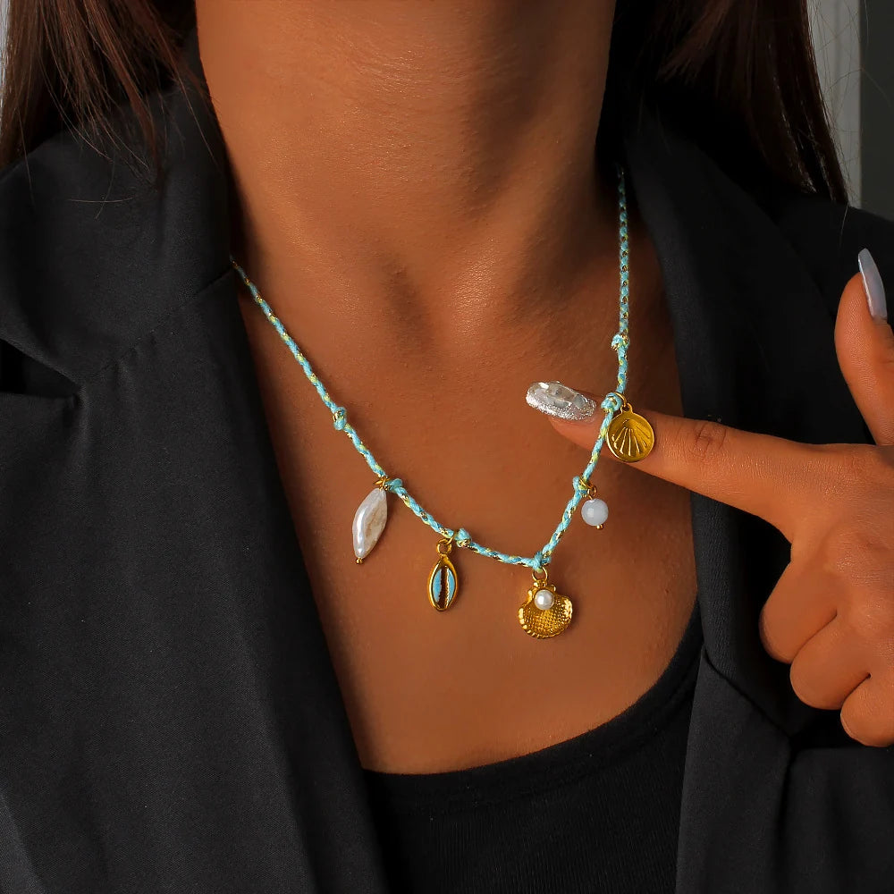 Lagoon Shell Necklace