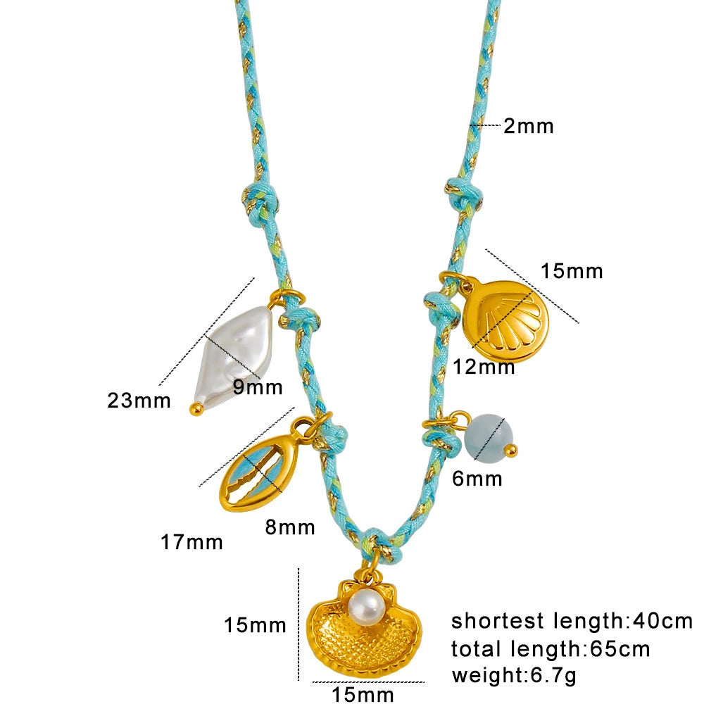 Lagoon Shell Necklace