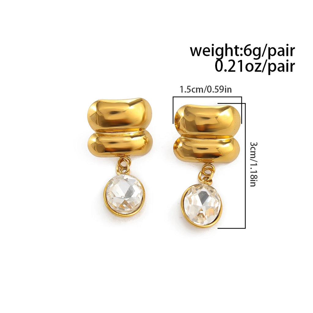 Pebble Drop Earrings