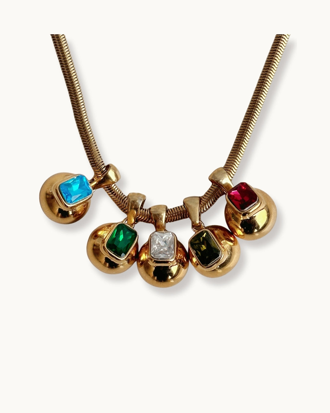 Square Pendant Necklace