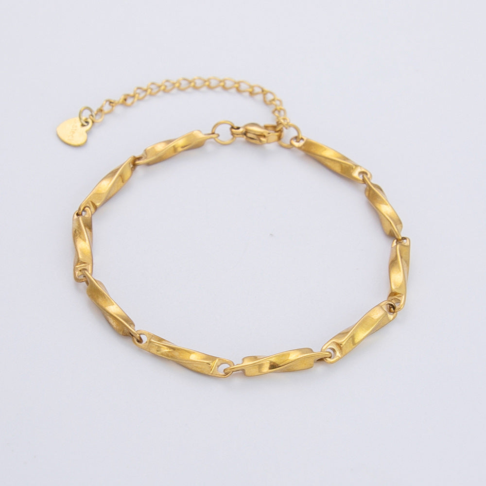Minimal Twist Bracelet