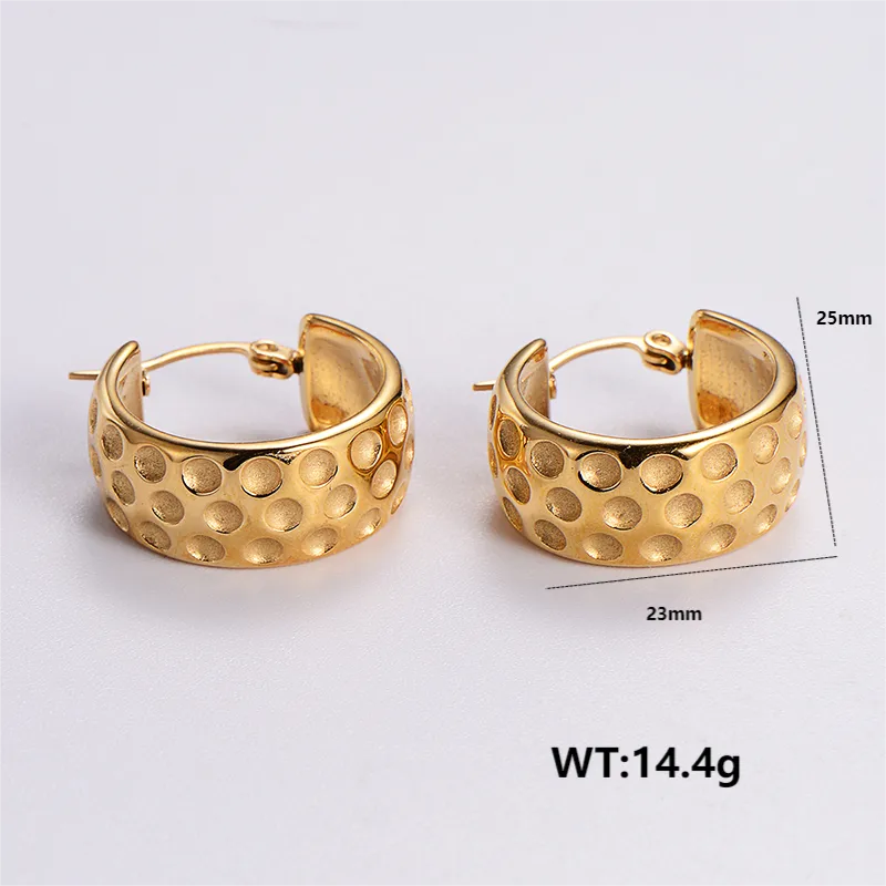 Luna Dot Studs
