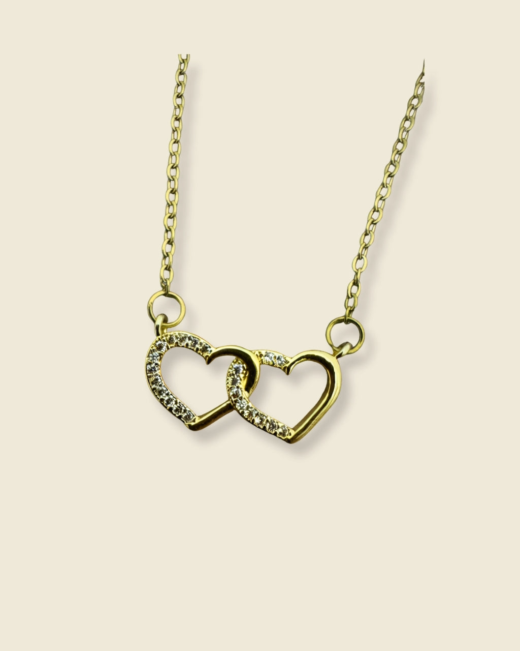 Twin Hearts Necklace