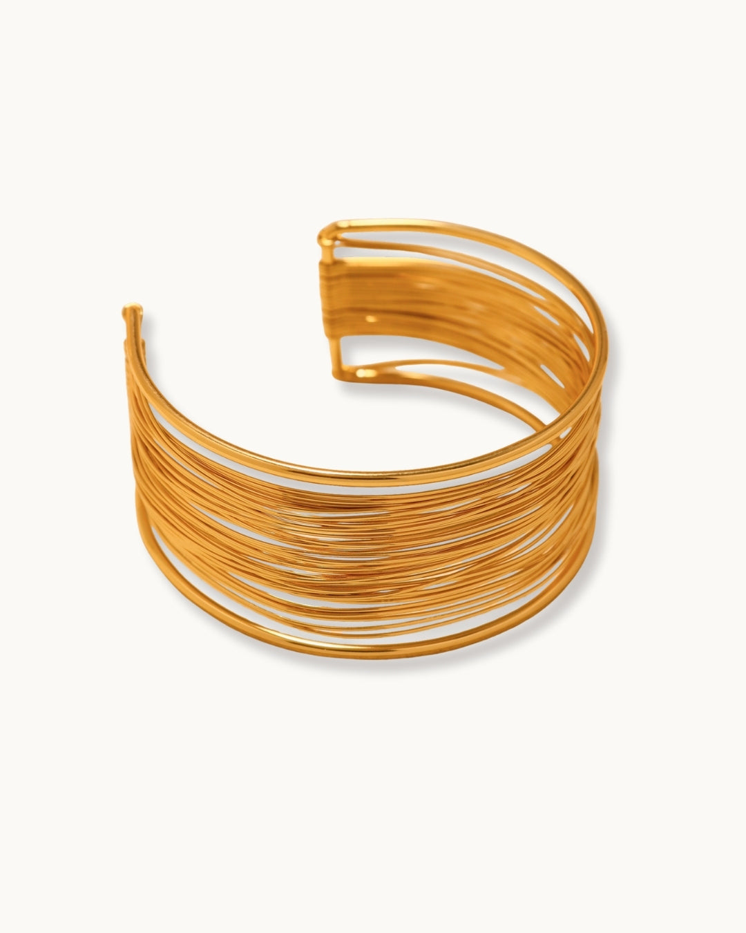 Sculpted Wire Bracelet
