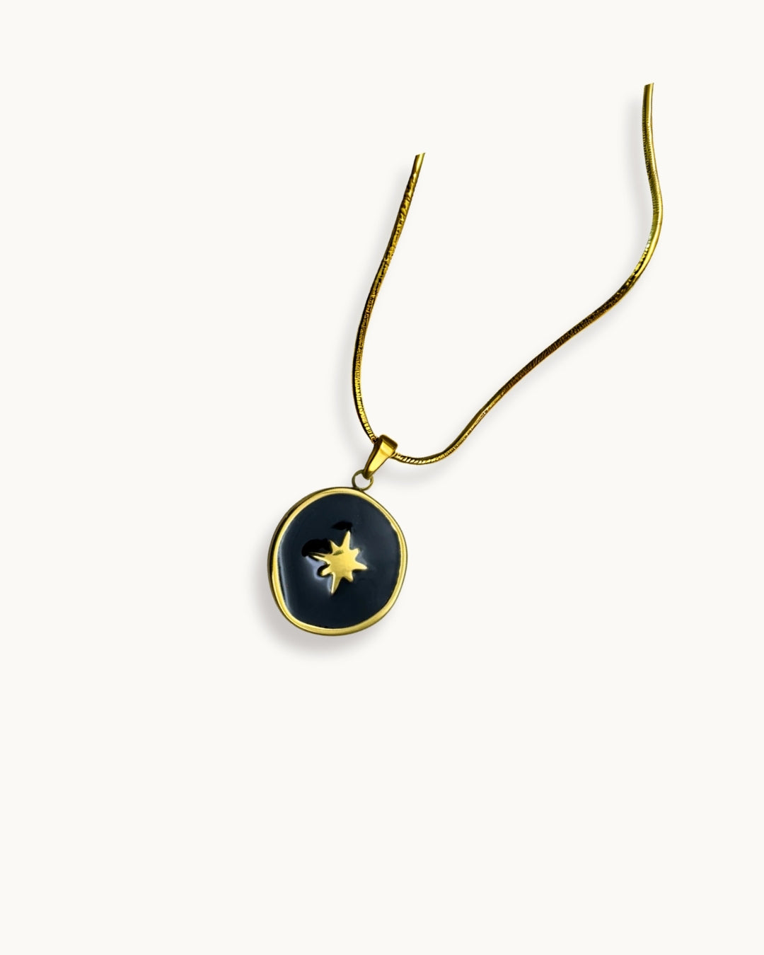 Noir Star Necklace