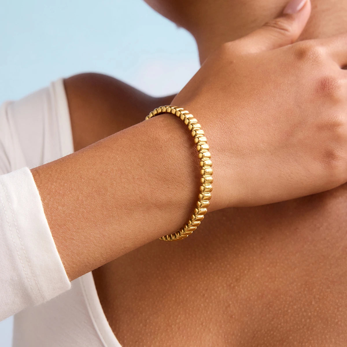 Bead Line Cuff