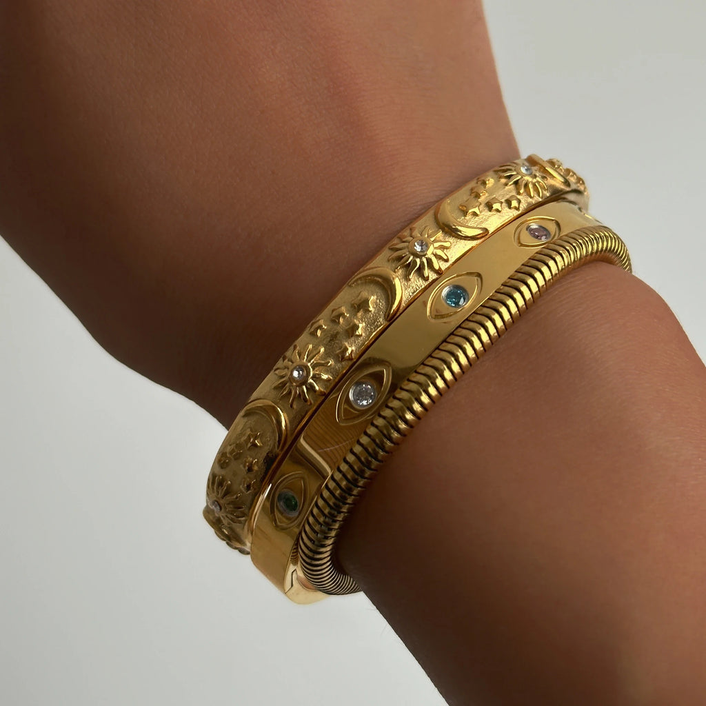 Celeste Eye Bangle