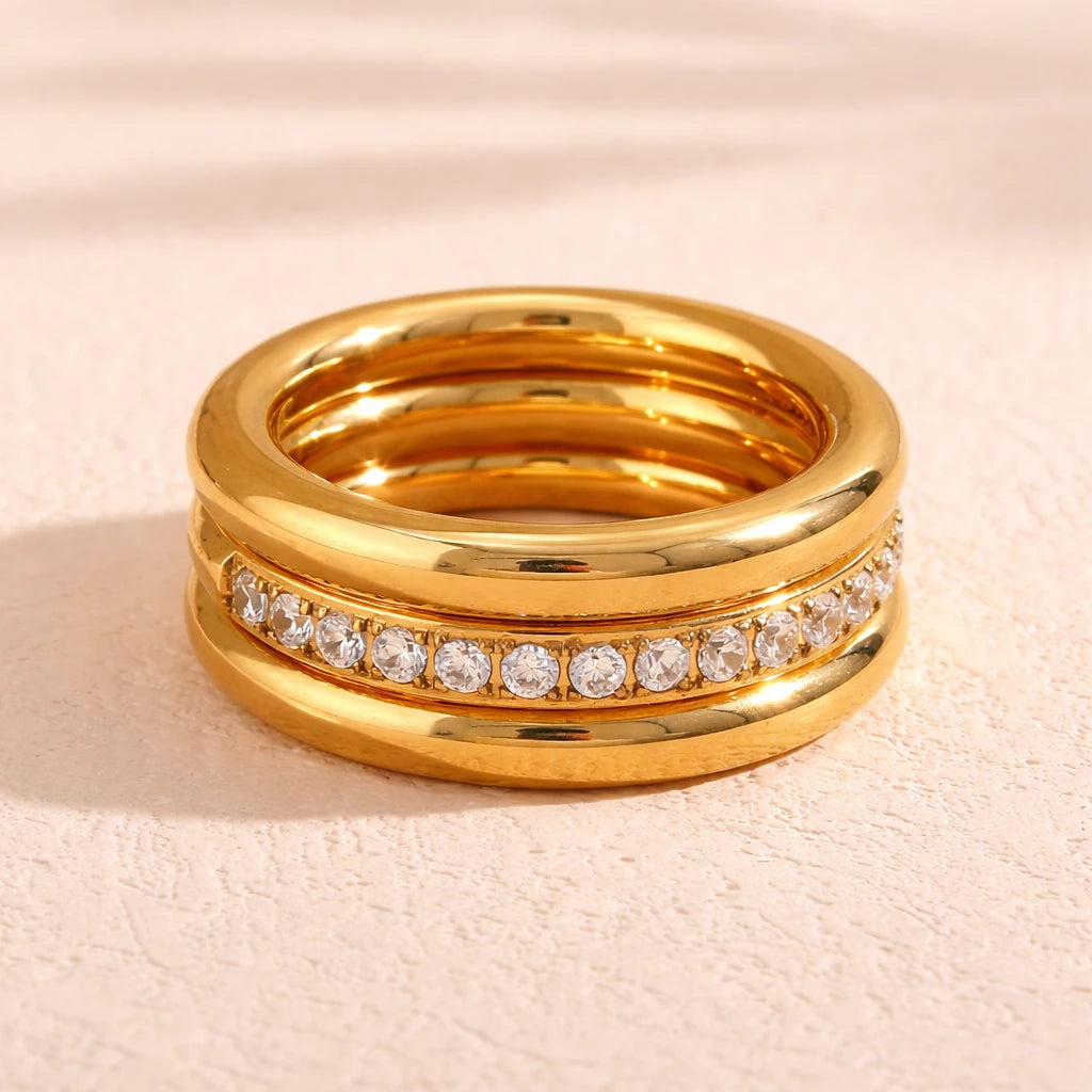 Triple Band Ring