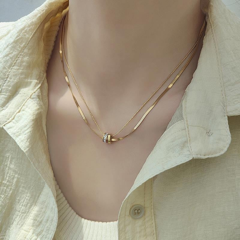 Layered Glow Necklace