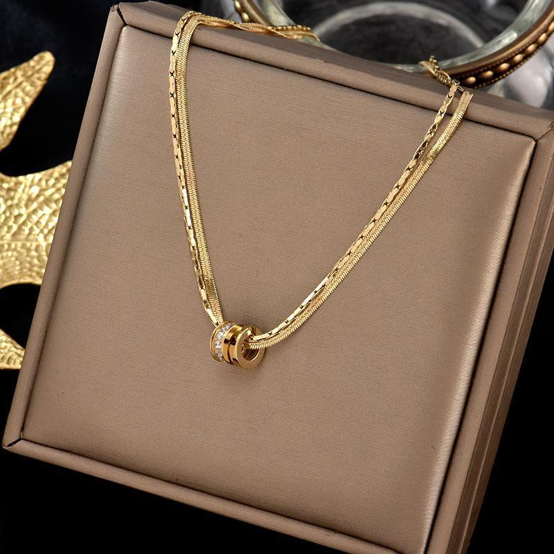 Layered Glow Necklace