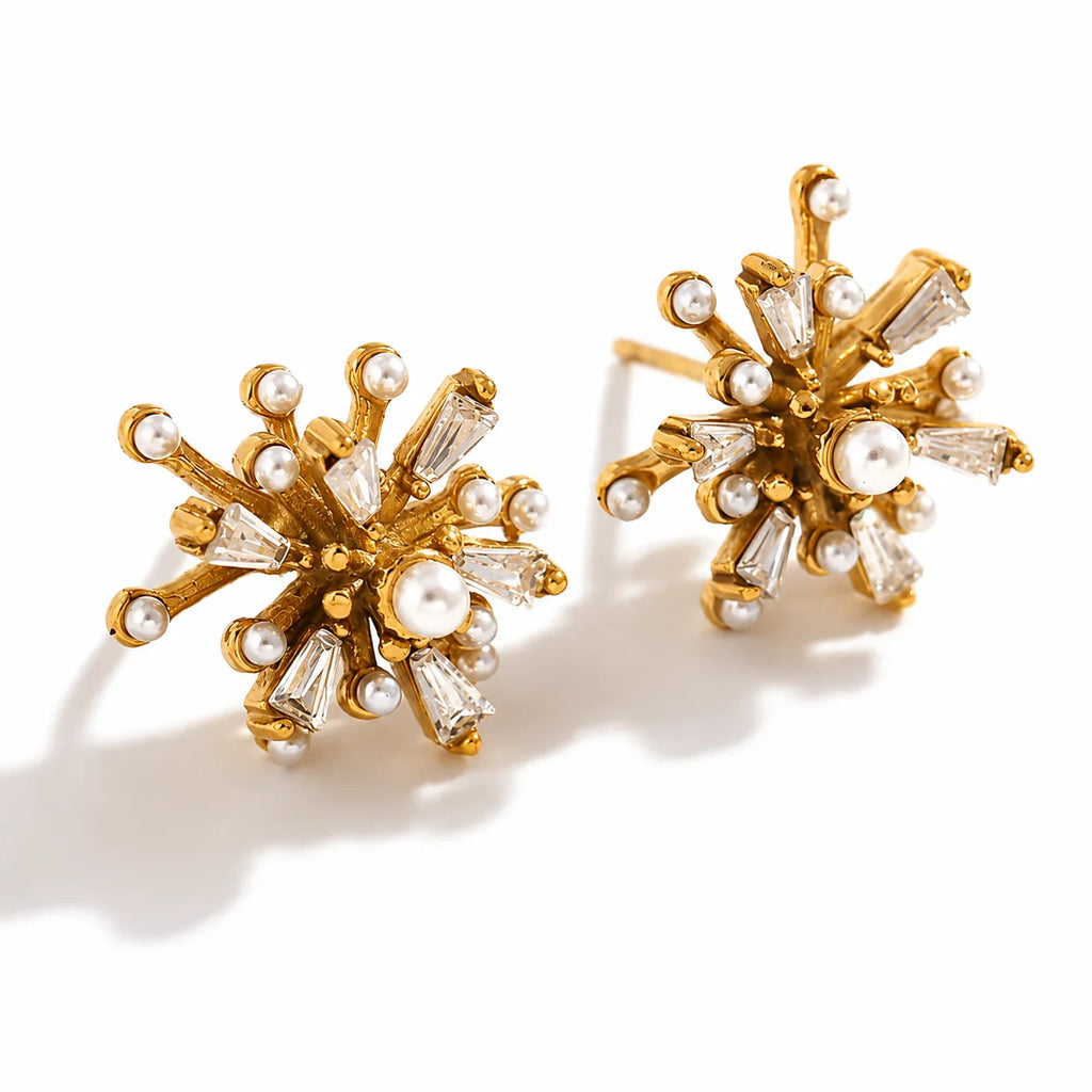 Fireworks Pearl Studs