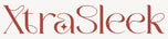 XtraSleek logo in brown on a white background