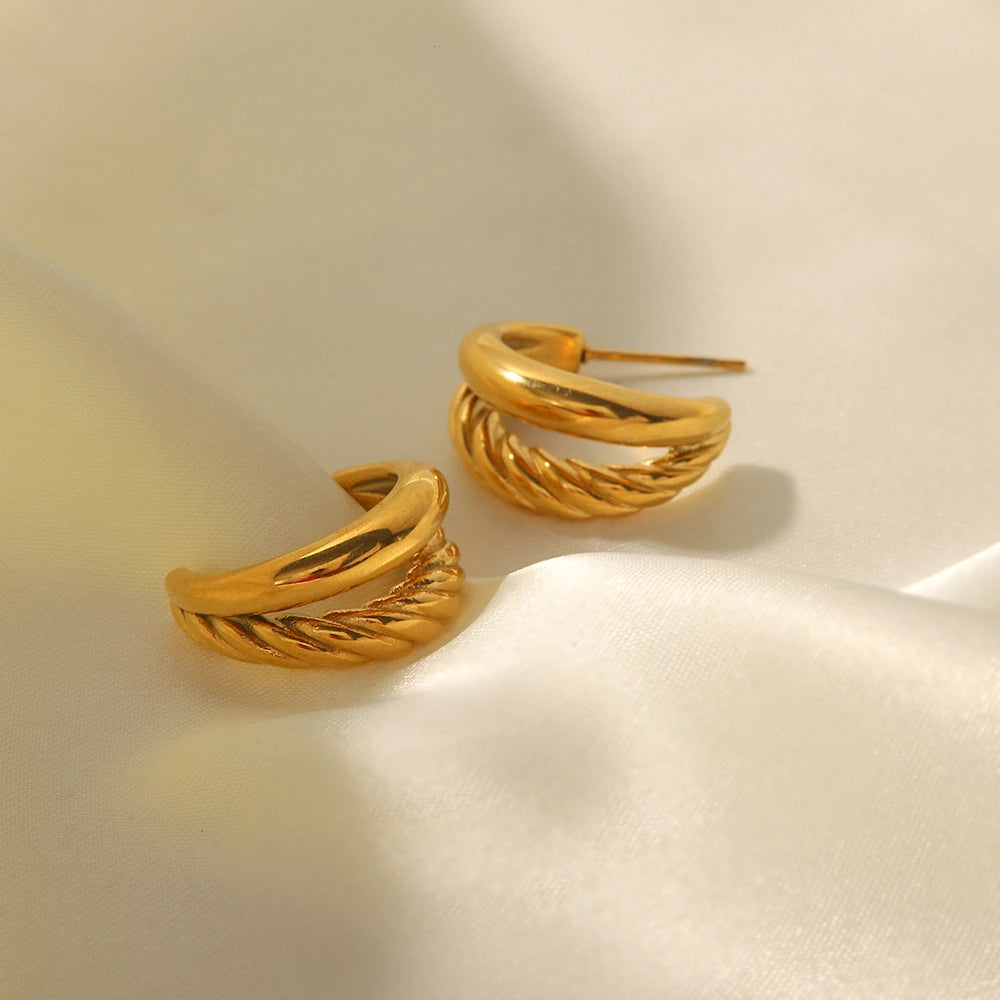Golden Tide Studs