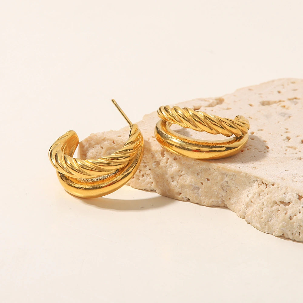 Golden Tide Studs