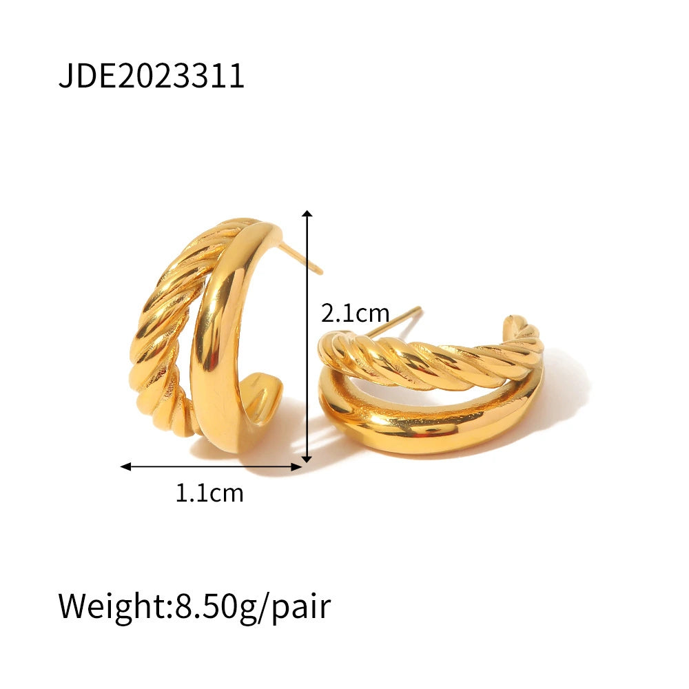 Golden Tide Studs