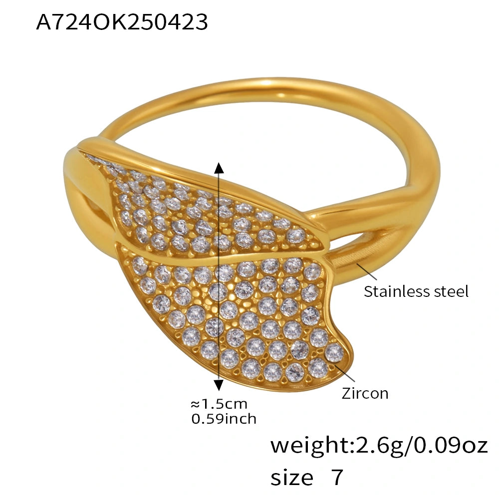 Leaf Curve Ring