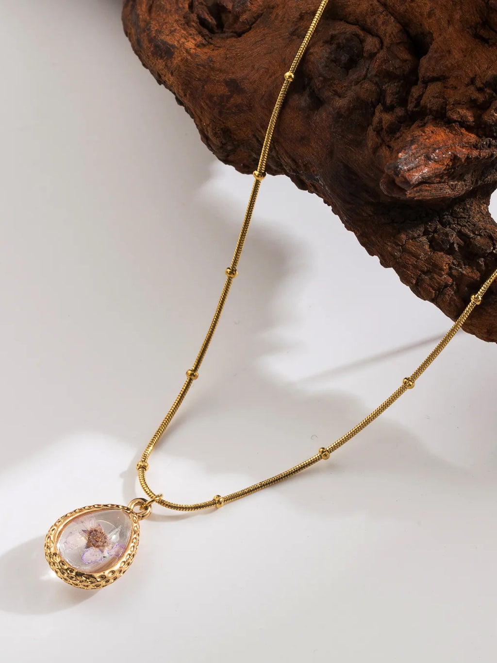 Water Drop-Light Purple Necklace - XtraSleek