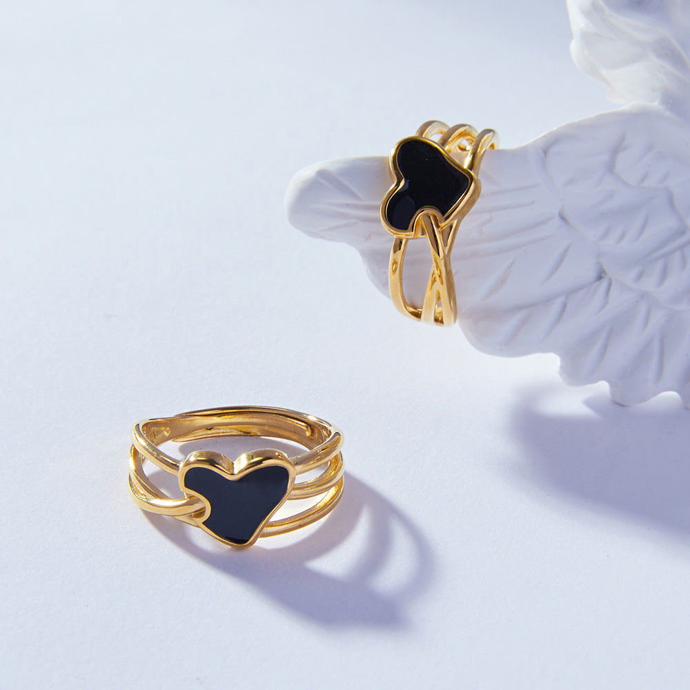Noir Amour Ring