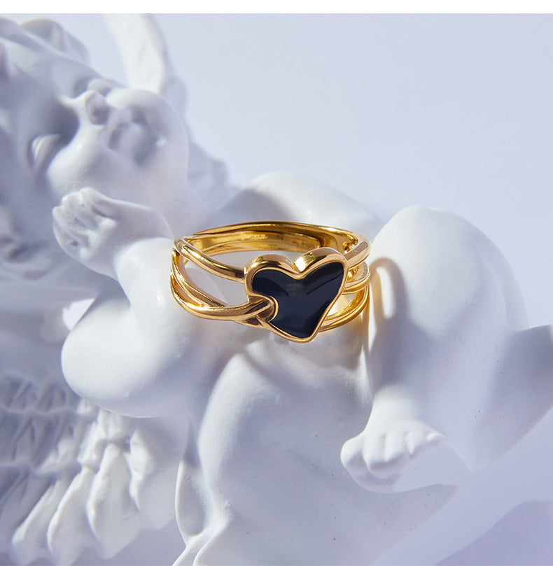 Noir Amour Ring