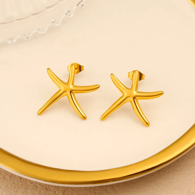 Starfish Stud Earrings
