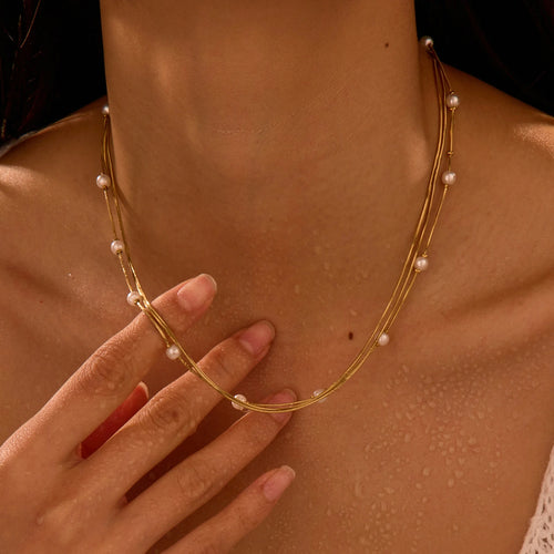 Pearl Link Necklace