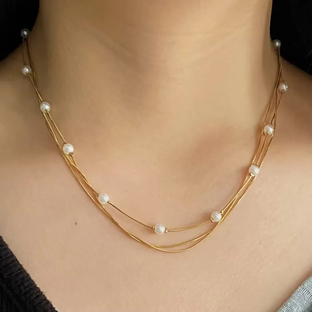 Pearl Link Necklace