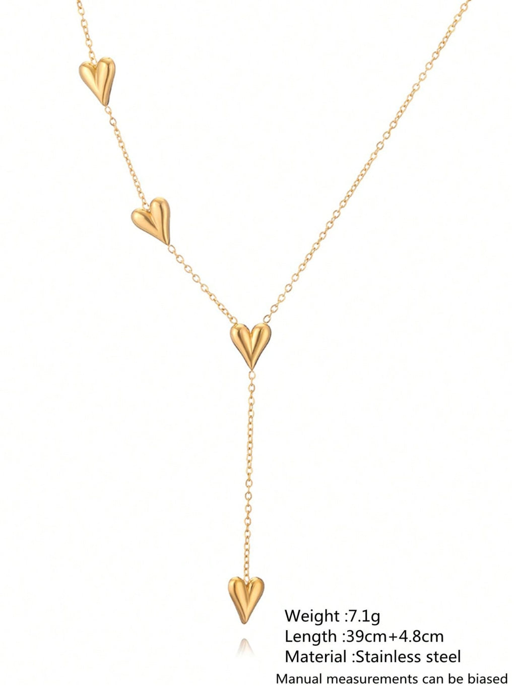 Simple Heart Shape Long Necklace - XtraSleek