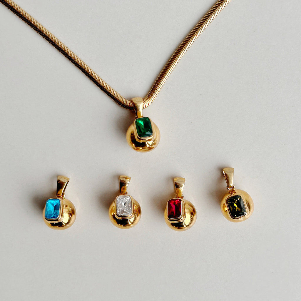 Square Pendant Necklace