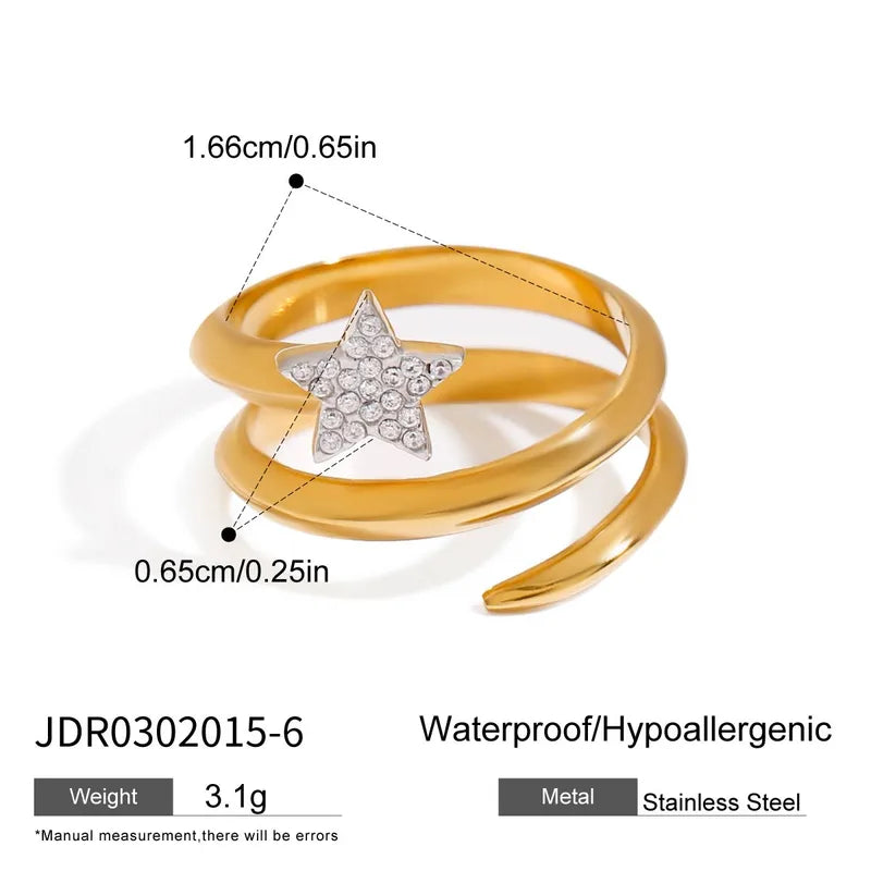 Star Wrap Ring