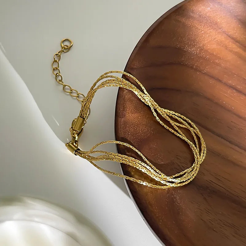 Sleek Strands Bracelet