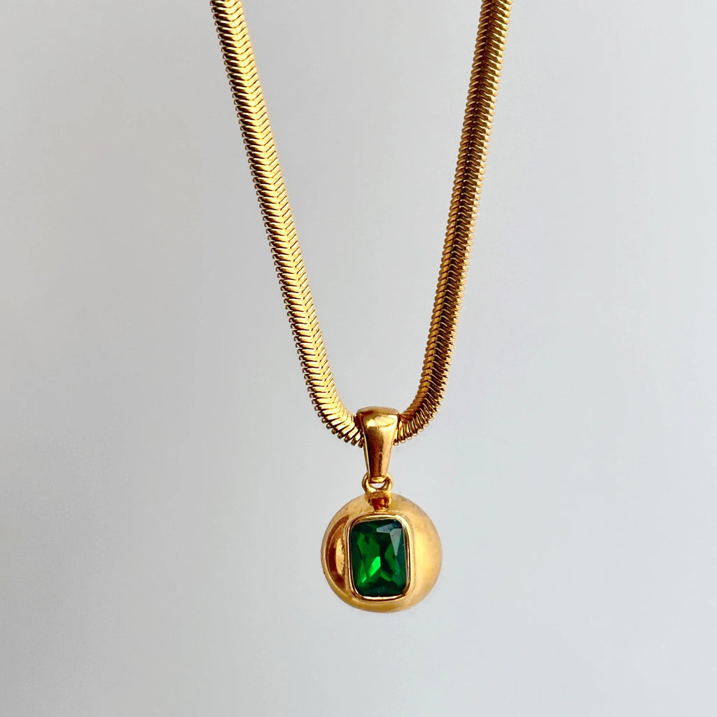 Square Pendant Necklace