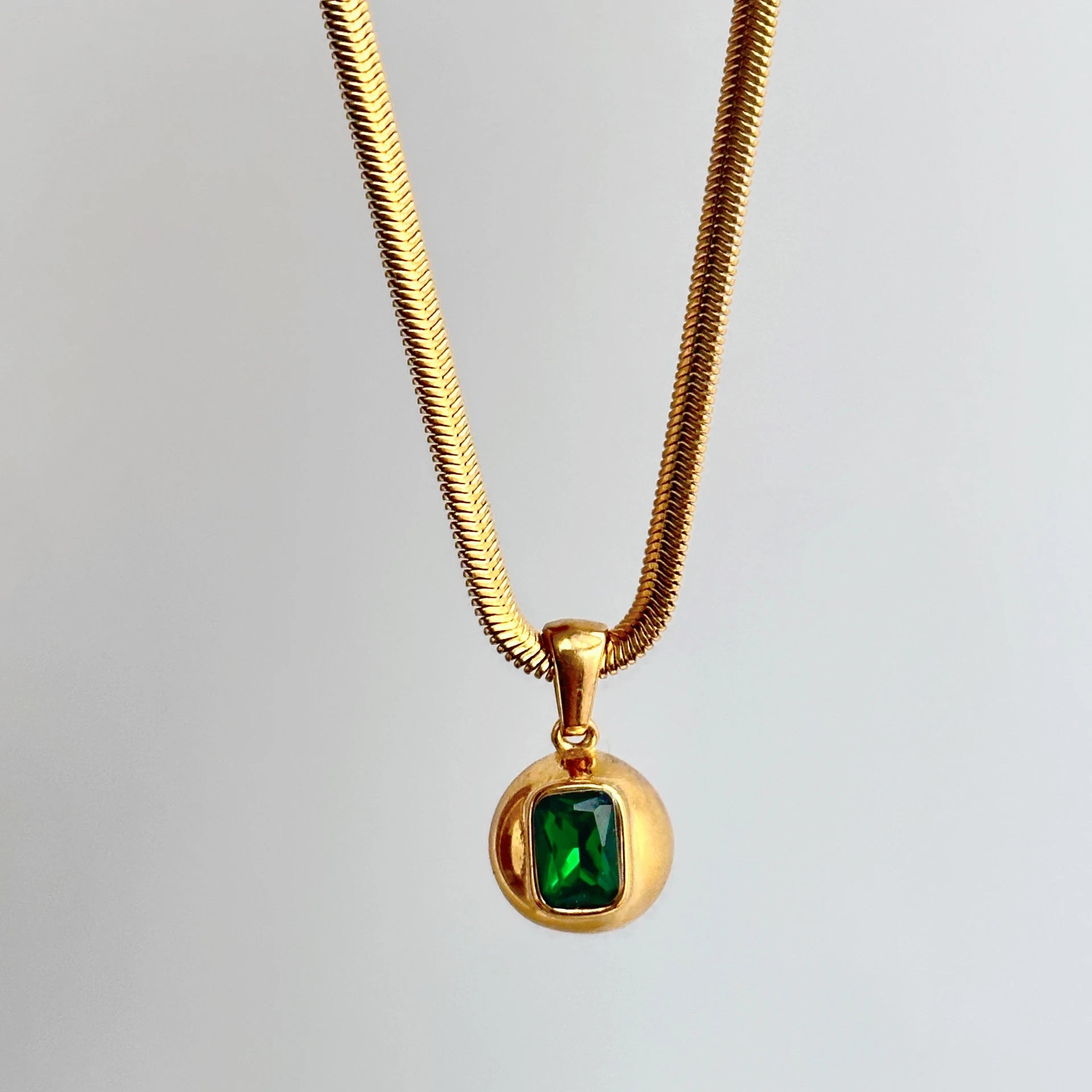 Square Pendant Necklace