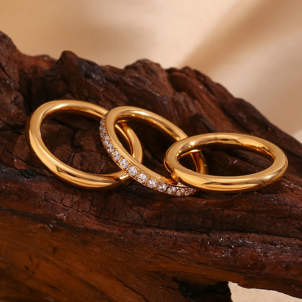 Triple Band Ring