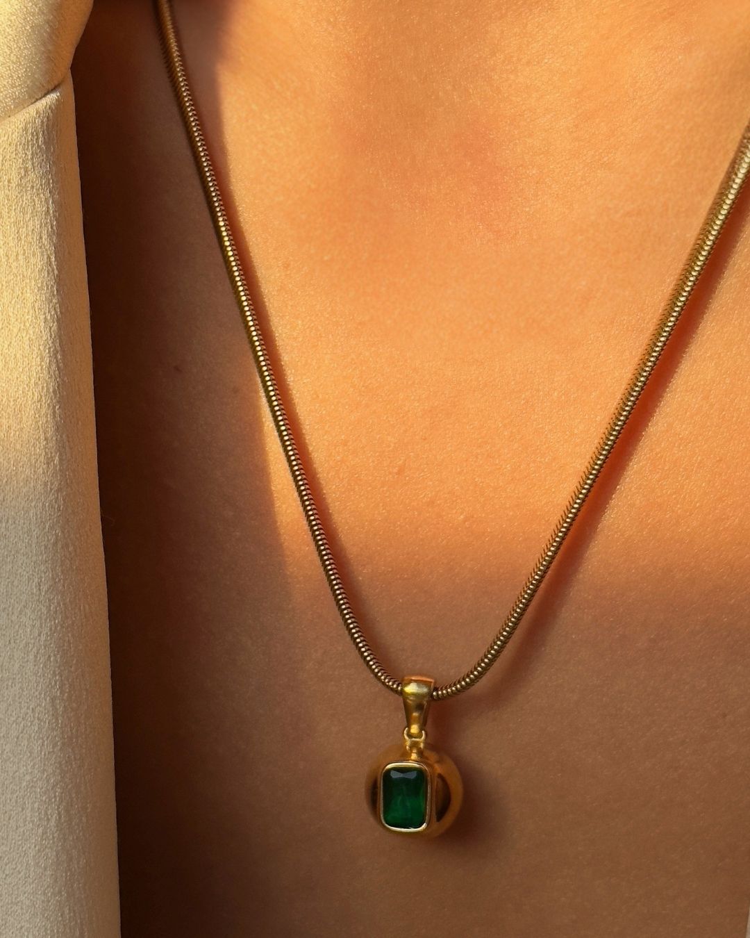 Square Pendant Necklace