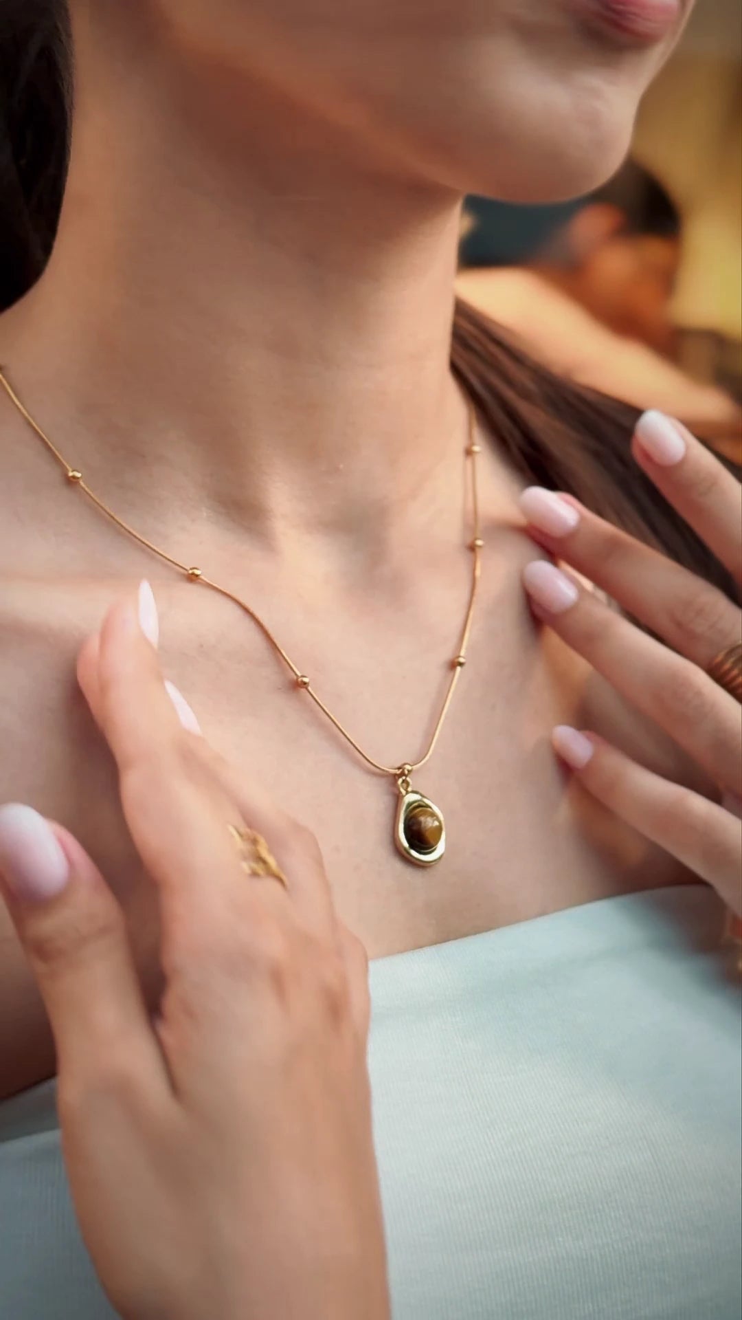 Terra Drop Necklace