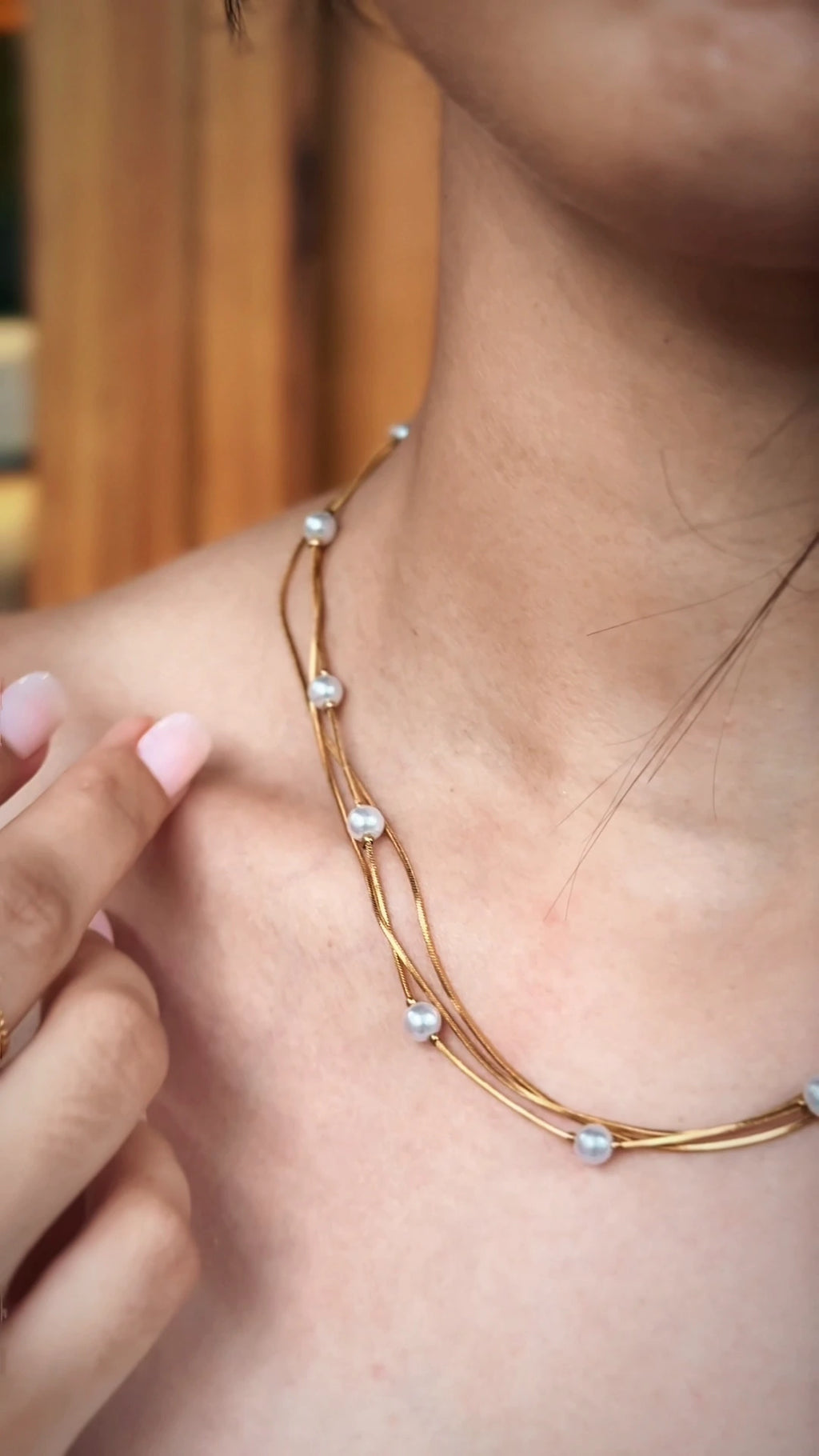 Pearl Link Necklace