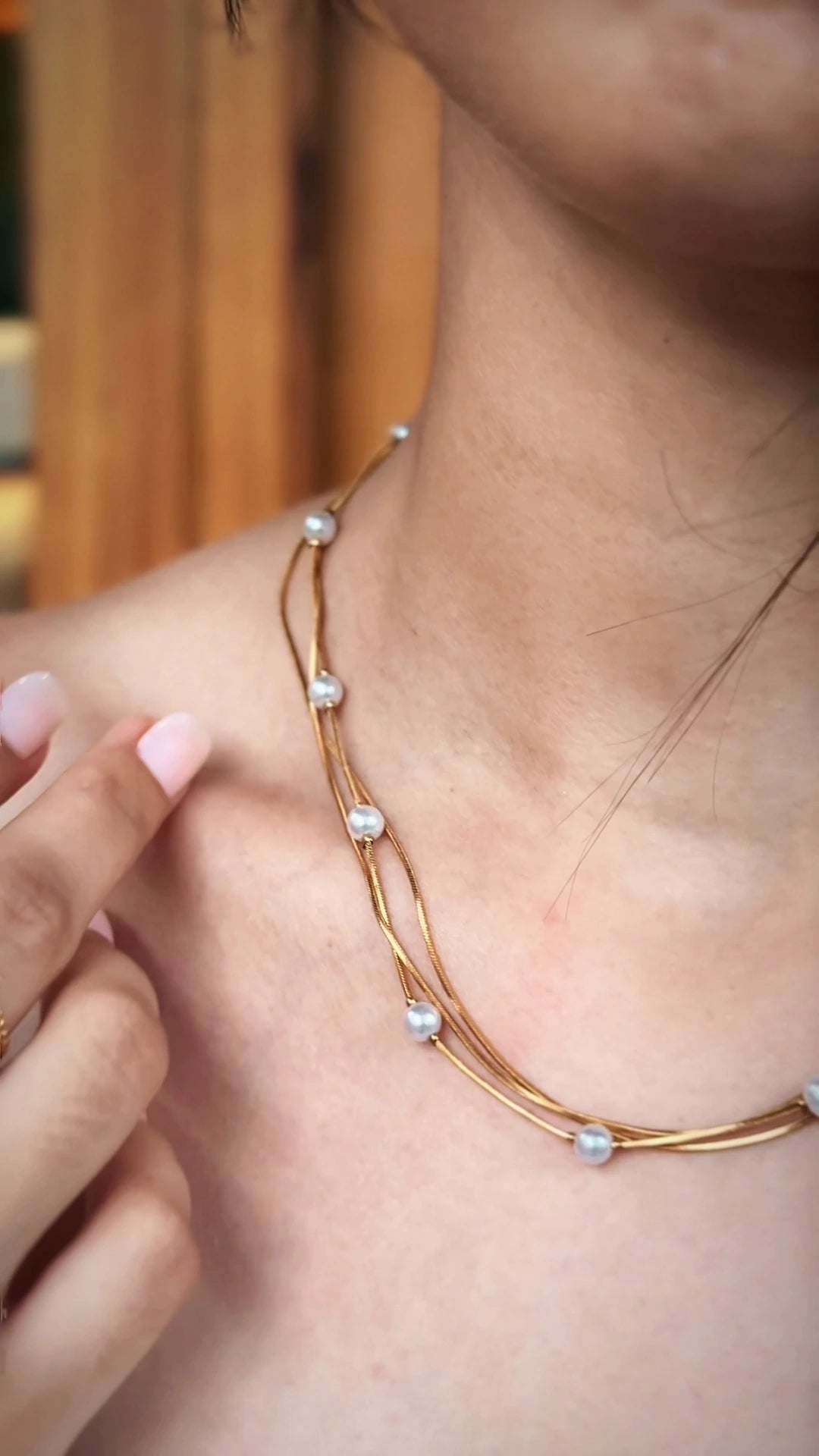 Pearl Link Necklace