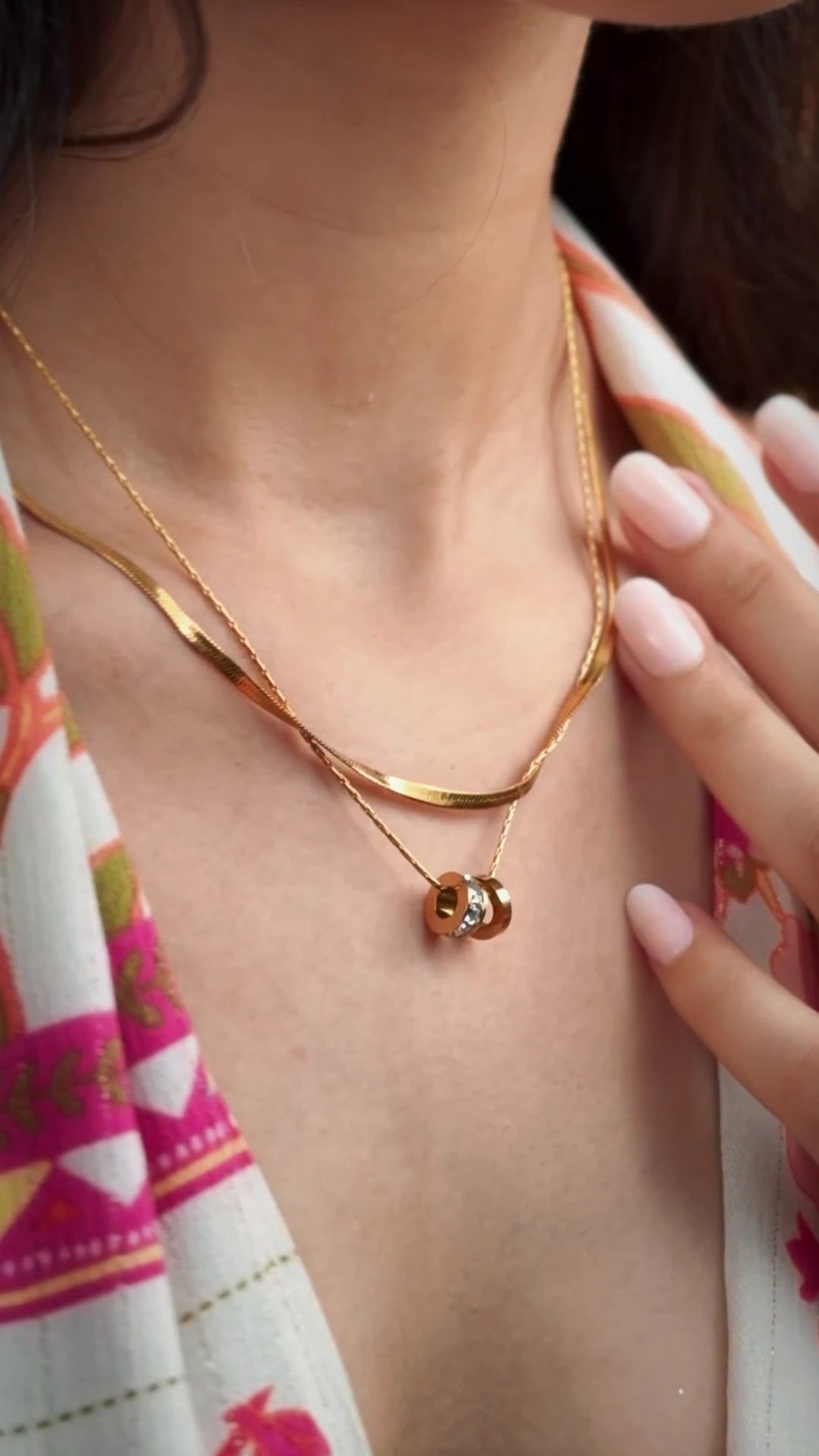 Layered Glow Necklace