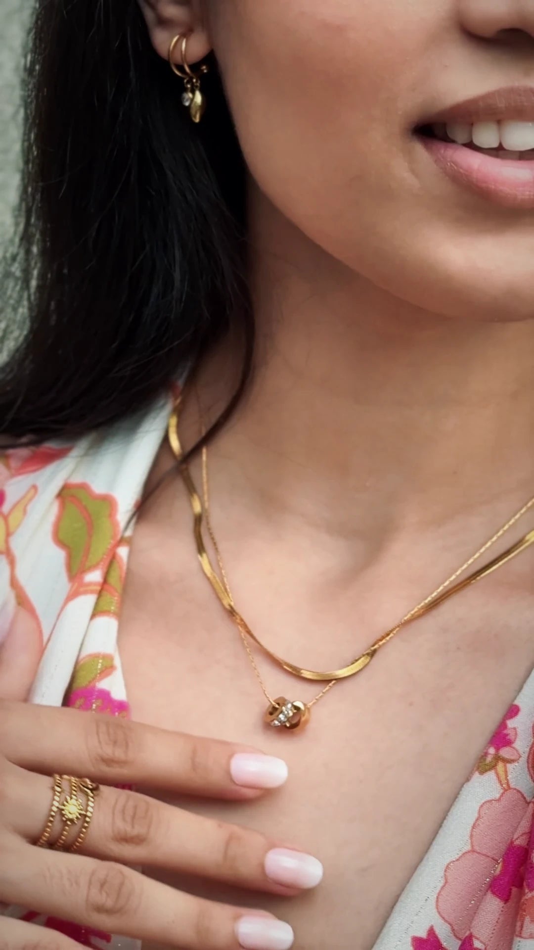 Layered Glow Necklace