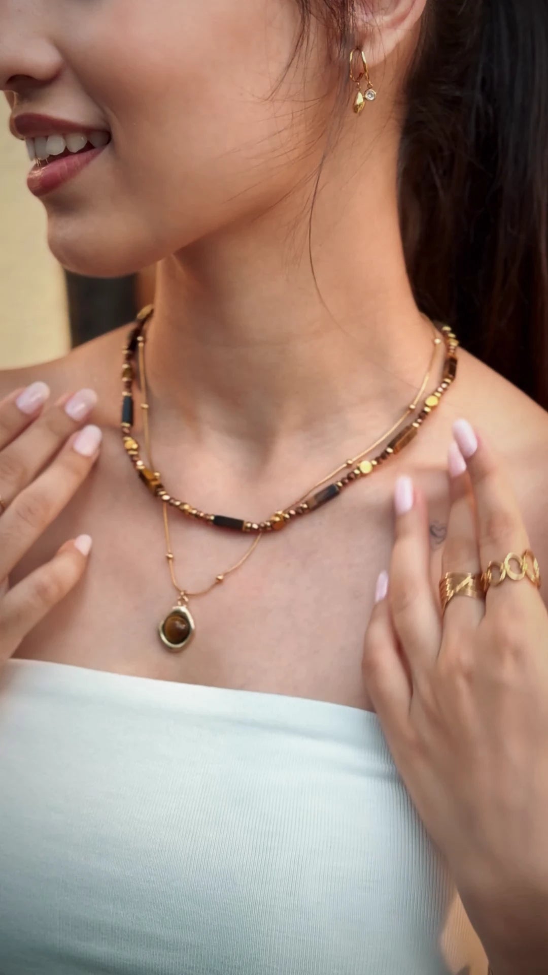 Terra Drop Necklace