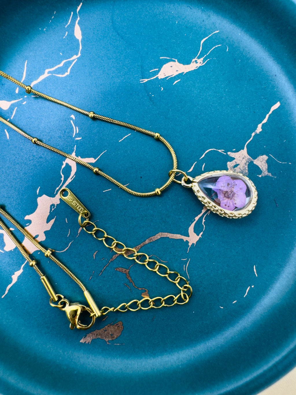 Water Drop-Light Purple Necklace - XtraSleek