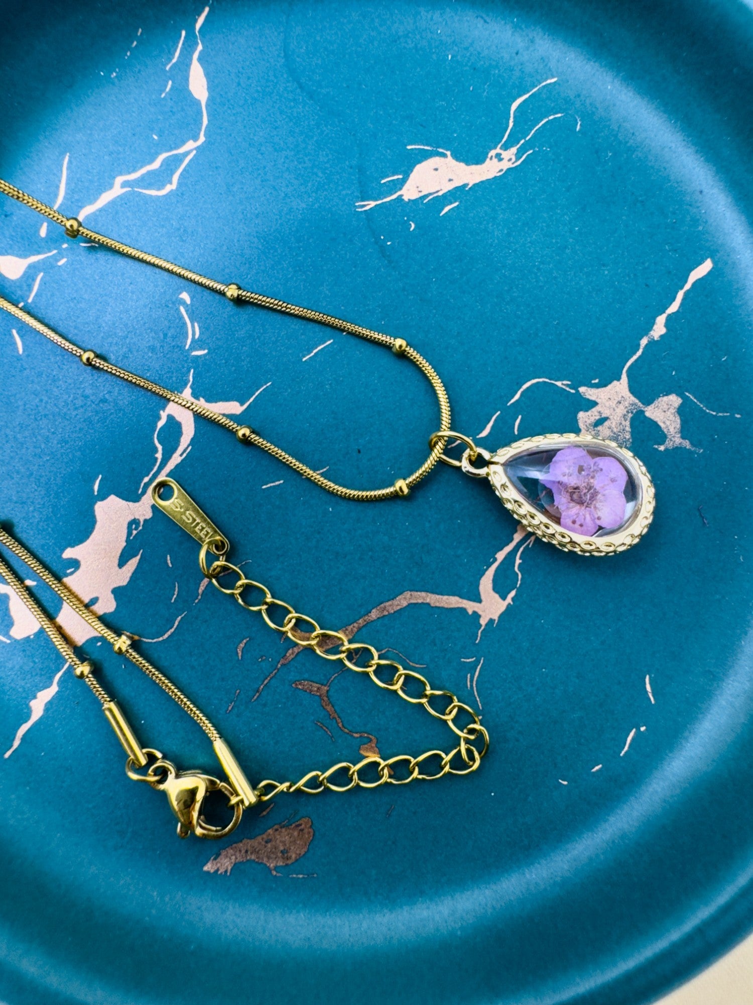 Water Drop-Light Purple Necklace - XtraSleek