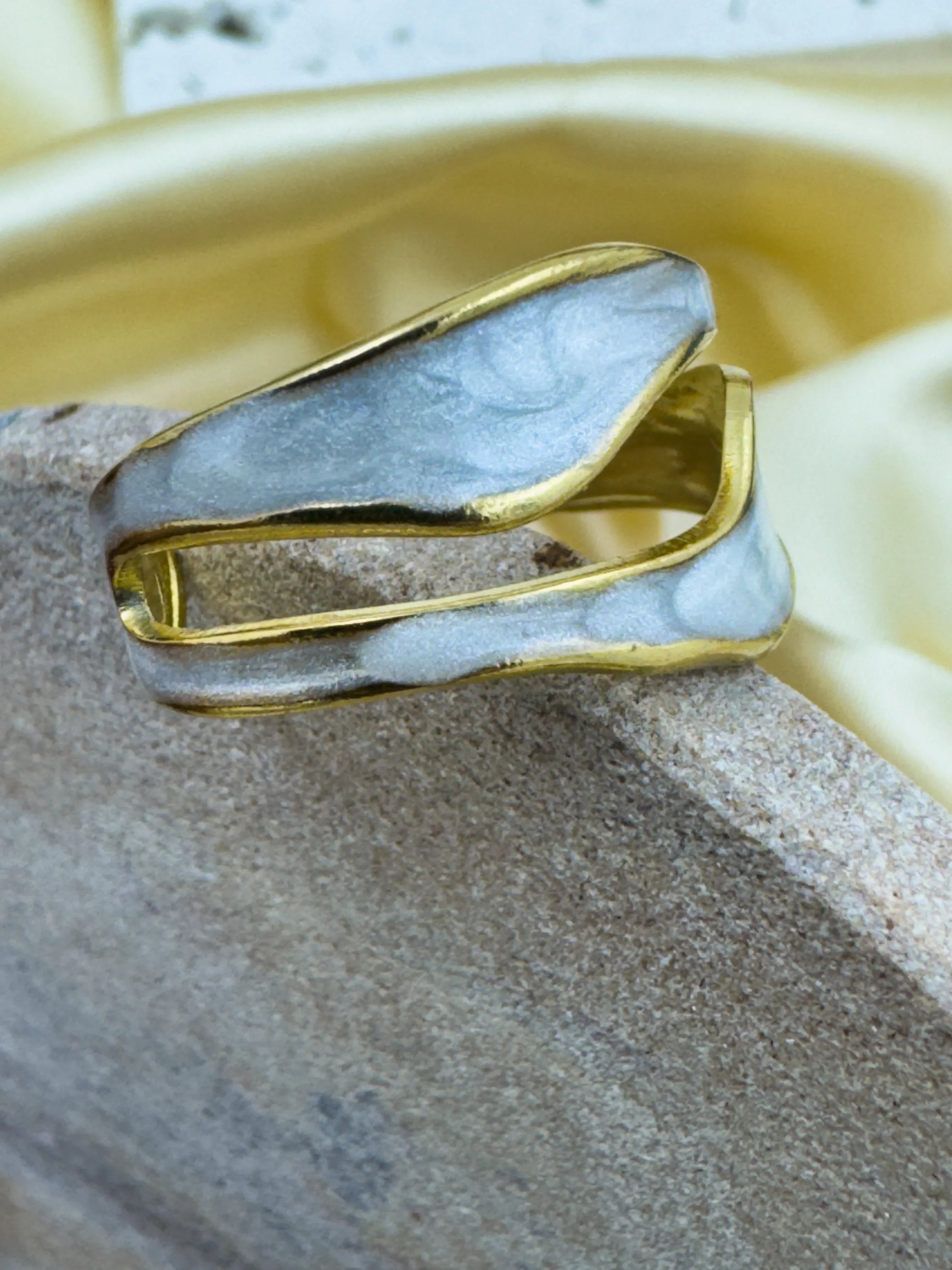 Hip-Hop Exaggerated Geometric Ring - XtraSleek