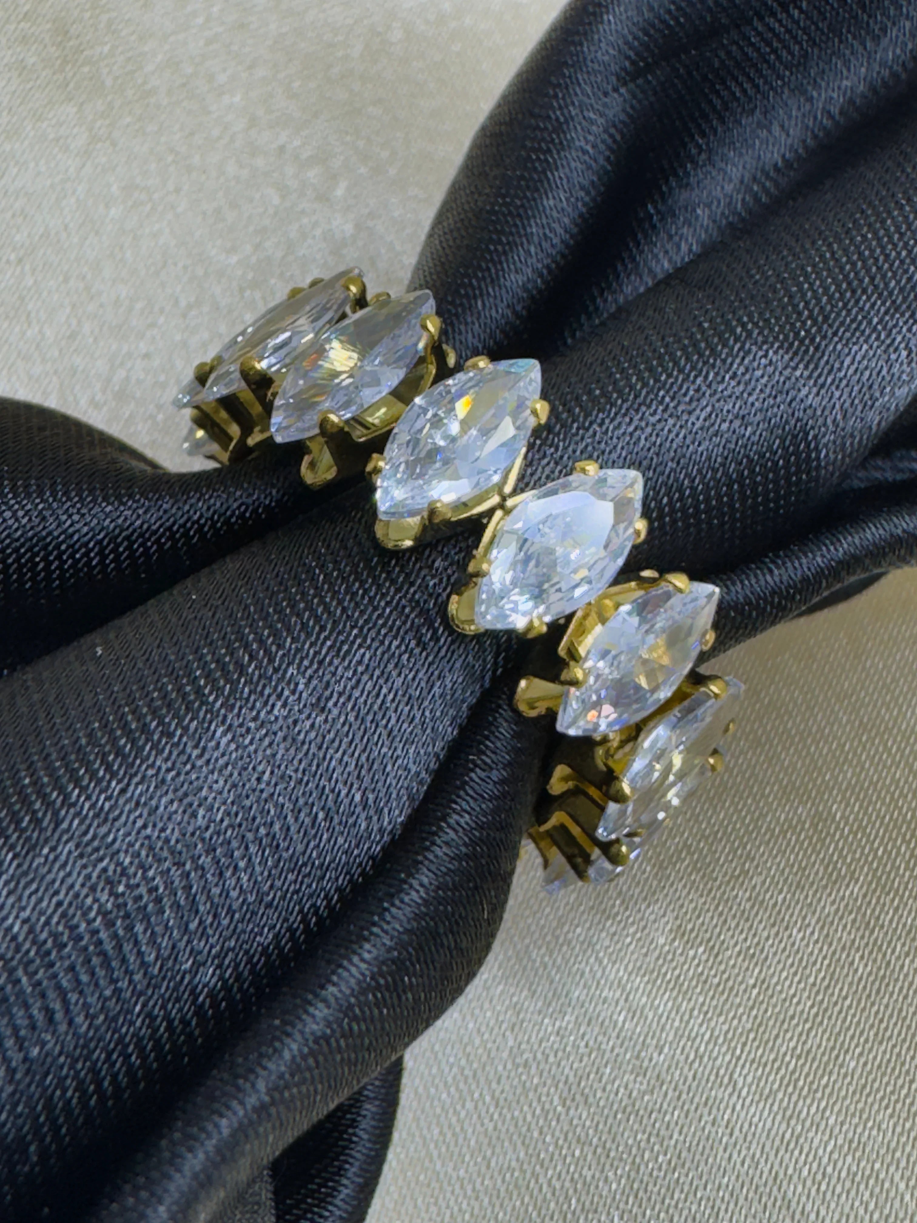 Diamond inlay Ring - XtraSleek