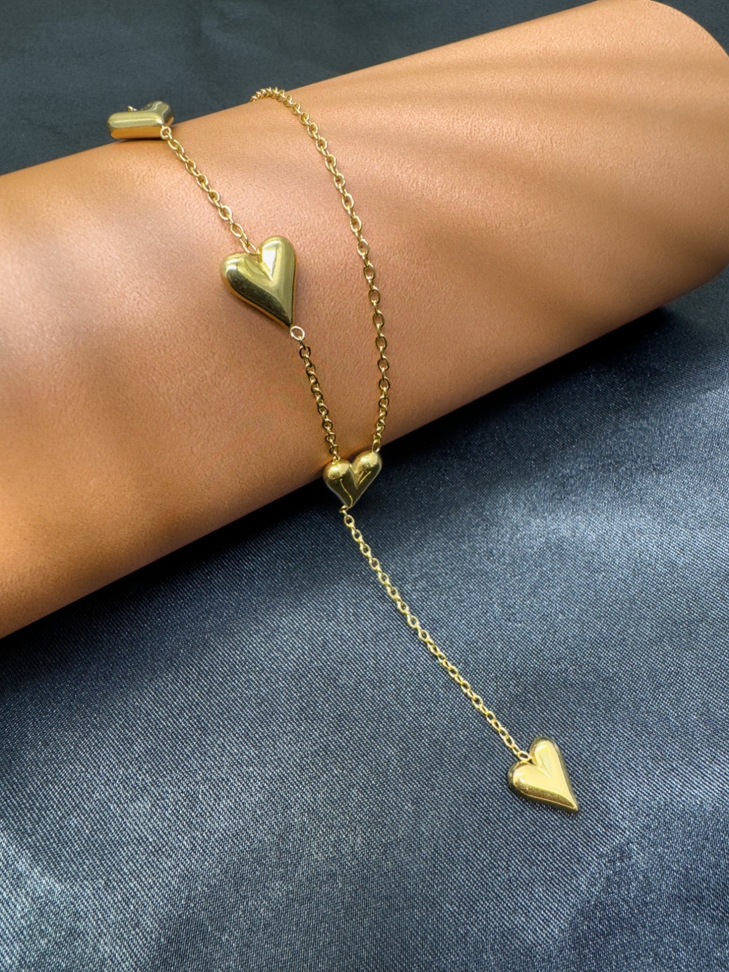 Simple Heart Shape Long Necklace - XtraSleek