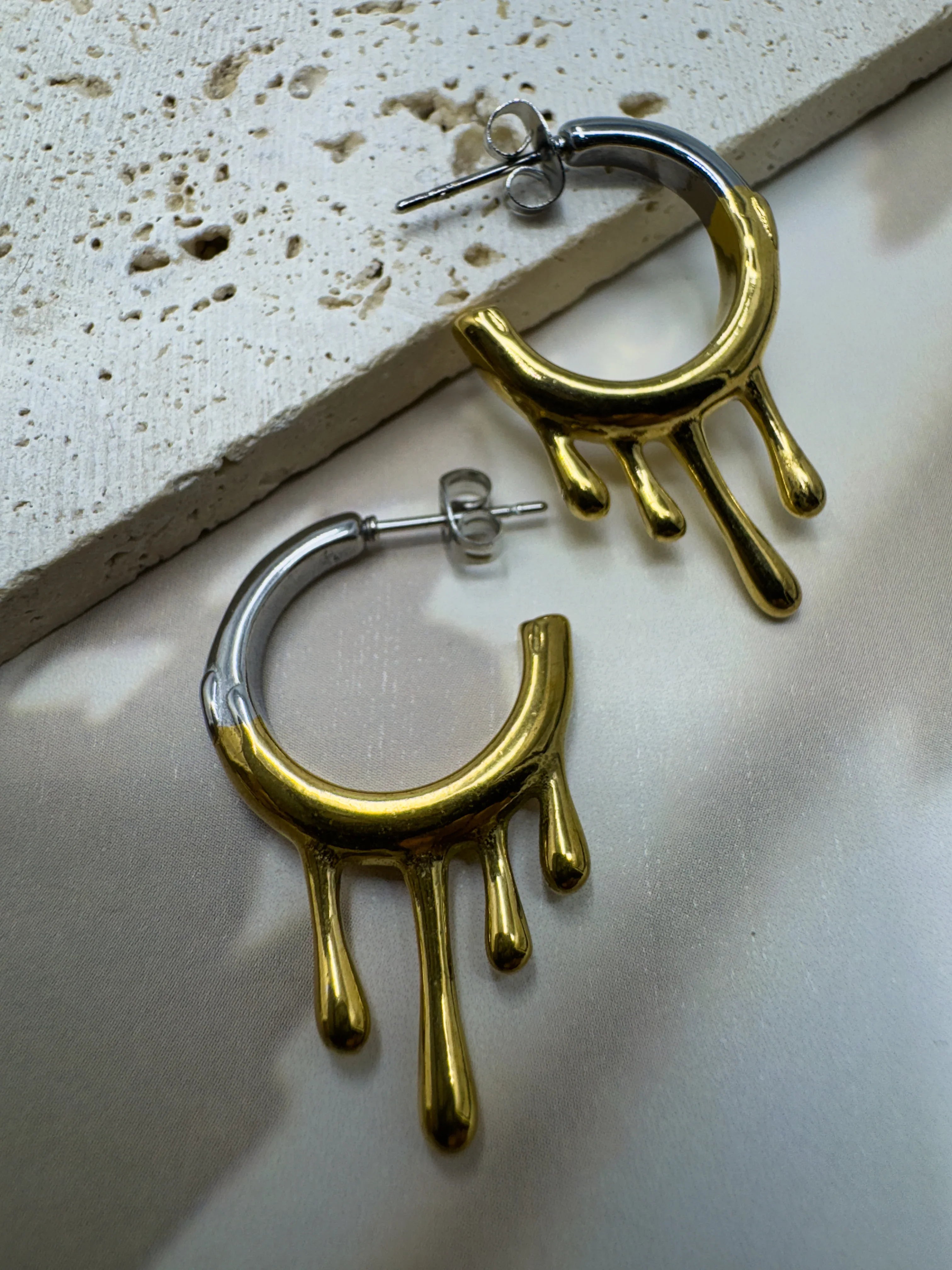 Liquid Gold Hoops - XtraSleek