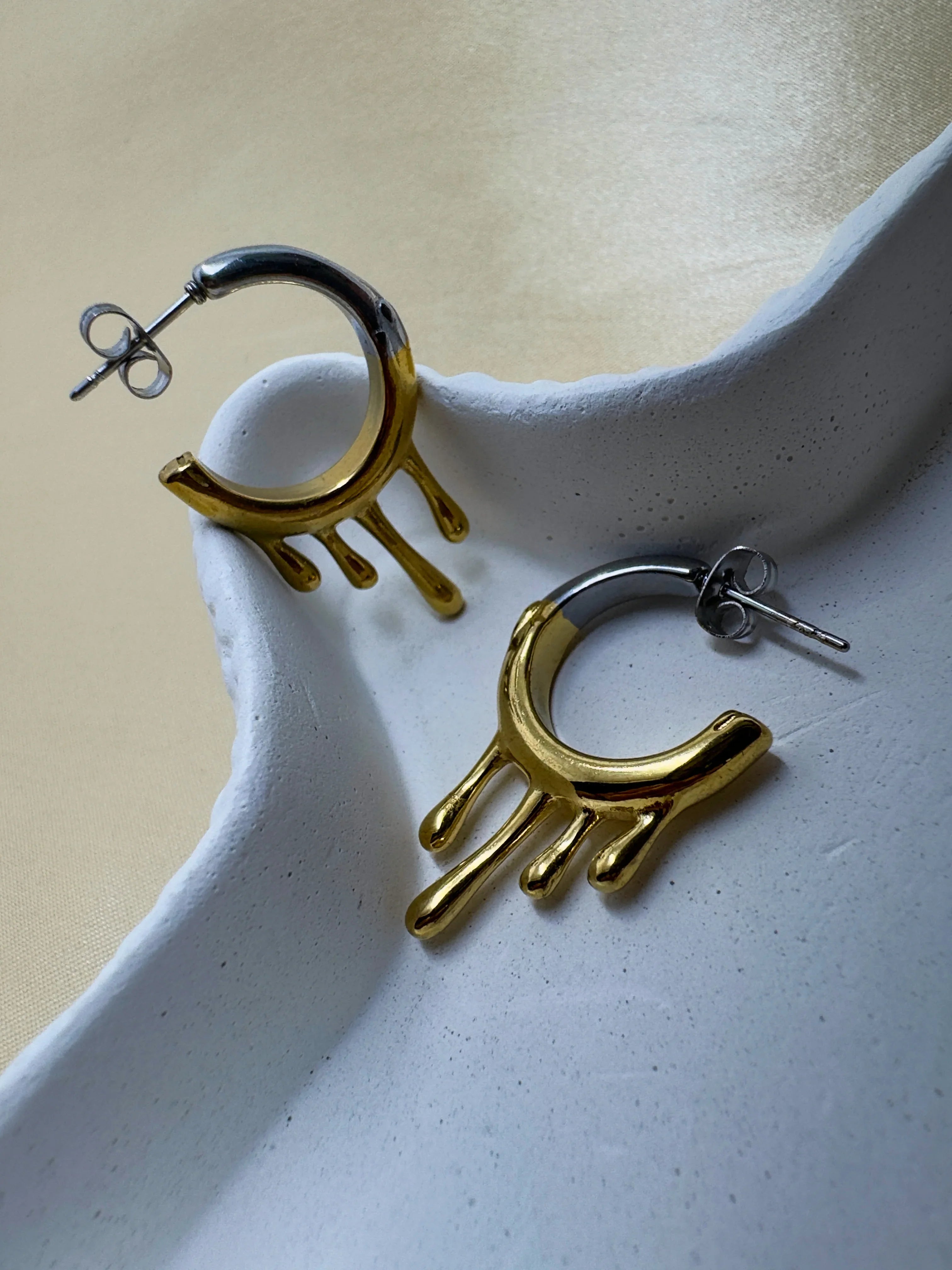 Liquid Gold Hoops - XtraSleek