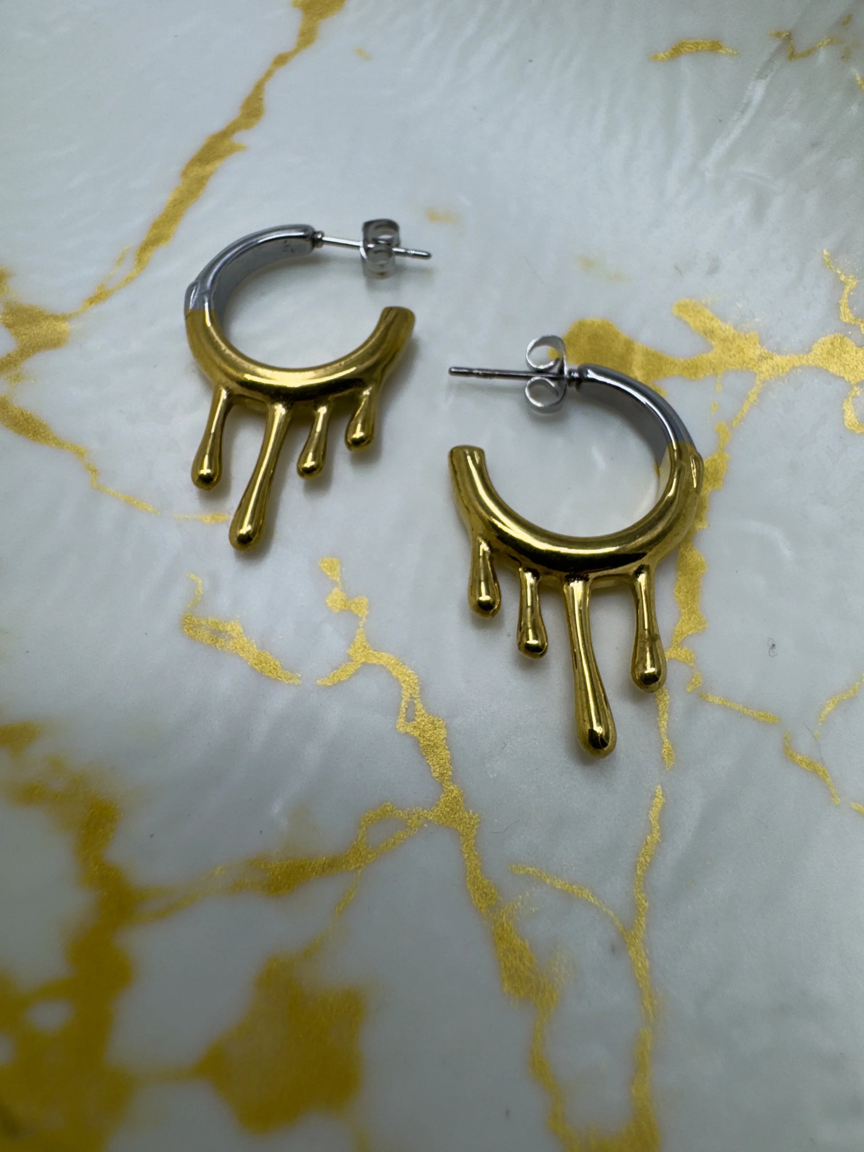 Liquid Gold Hoops - XtraSleek